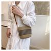 IELGY Mori Series Vacation Messenger Bag Beach Shoulder Tote Straw Bag