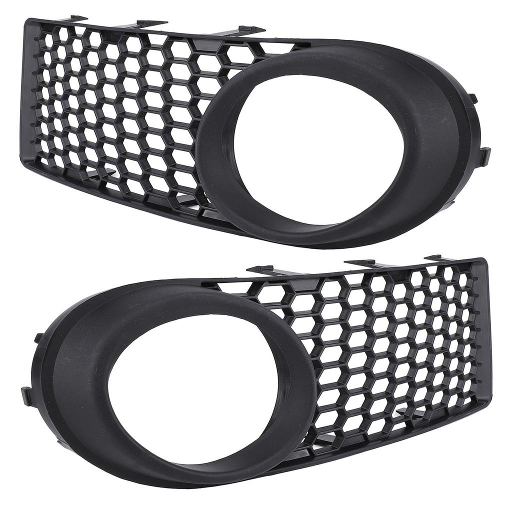 Front Bumper Fog Light Grill Shockproof Scratch Resistant Decorative Fog Lamp Cover Grill for Conver