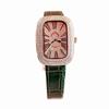 Ladies Full Diamond Fashion Retro Light Luxury Exquisite Versatile Leather Quartz Watch