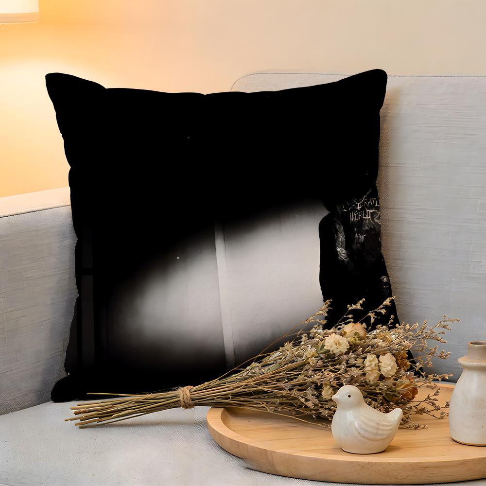 Cushion Cover Linen SkinFriendly Soft Decorative Case for Sofa Home Decor Rapper DDestroy Lonely Pillow cover