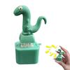 Lizard Button Keychain Fidget Toy with Sound LED Lights Stress Anxiety Relief Frog Keyboard