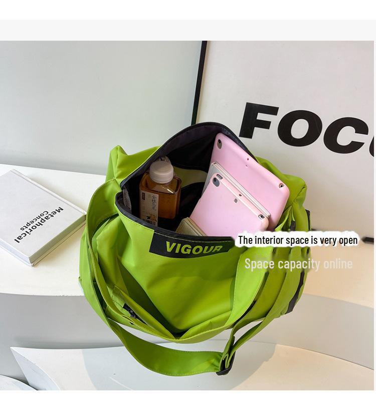 Korean Trendy All-Match Large Capacity Fitness and Travel Bag - Unisex Handheld and Crossbody