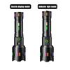 White Laser LED Flashlight Type-C Rechargeable 26650 Battery Waterproof Torch Camping Lantern Hand Lamp Outdoor