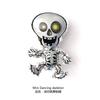 Halloween Aluminum Film Mini Balloon, Bat Black Spider Pumpkin Owl, Halloween Party Scene Arrangement