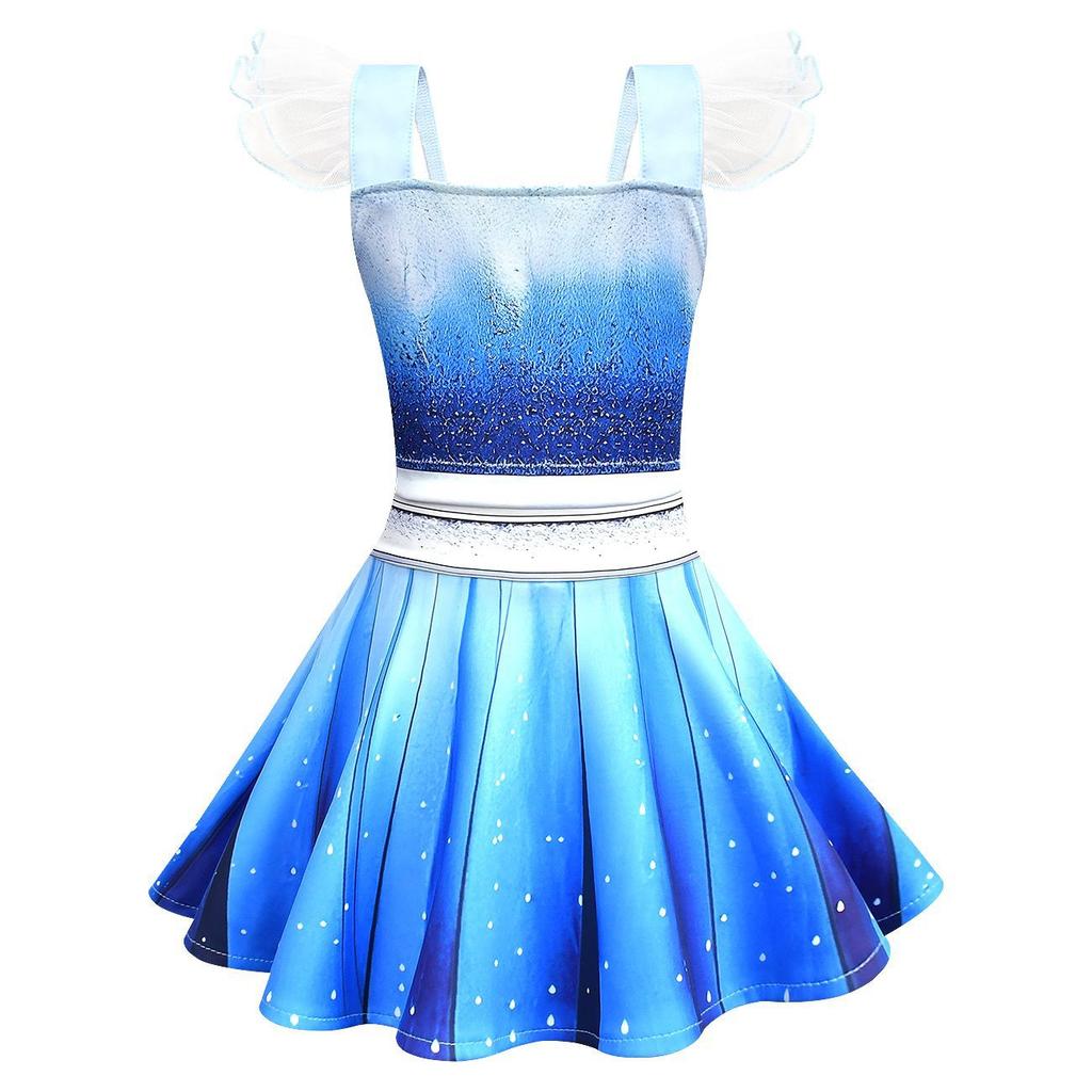 Girls cChloe Cosplay A-Line Dress Kids Performance Party Costume