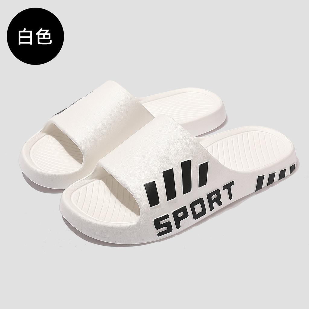 Summer Slippers Men's Indoor and Outdoor Wear Cool Slippers One-word Slippers EVA Sports Slippers Ins Slippers Men