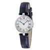 Authorized Dealer Matow Watch Aura Round Silver Black Leather mw008001 [MATOW] Women's