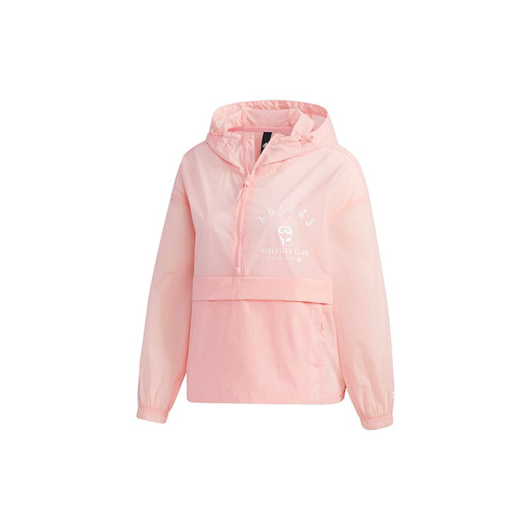adidas Jackets Women's Pink Hooded Moderate Other GL5631