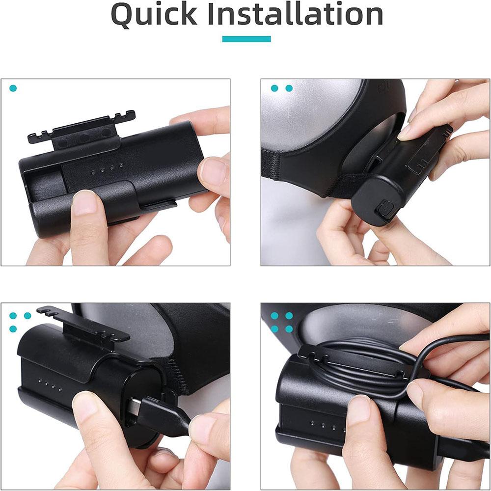 1Pc Battery Holder Protective Case For DJI FPV Goggles V2, DJI FPV and DJI AVATA