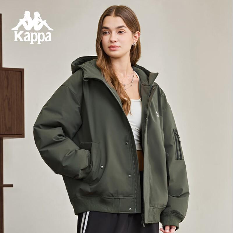 Kappa Unisex Hooded Down Parka Jacket XL