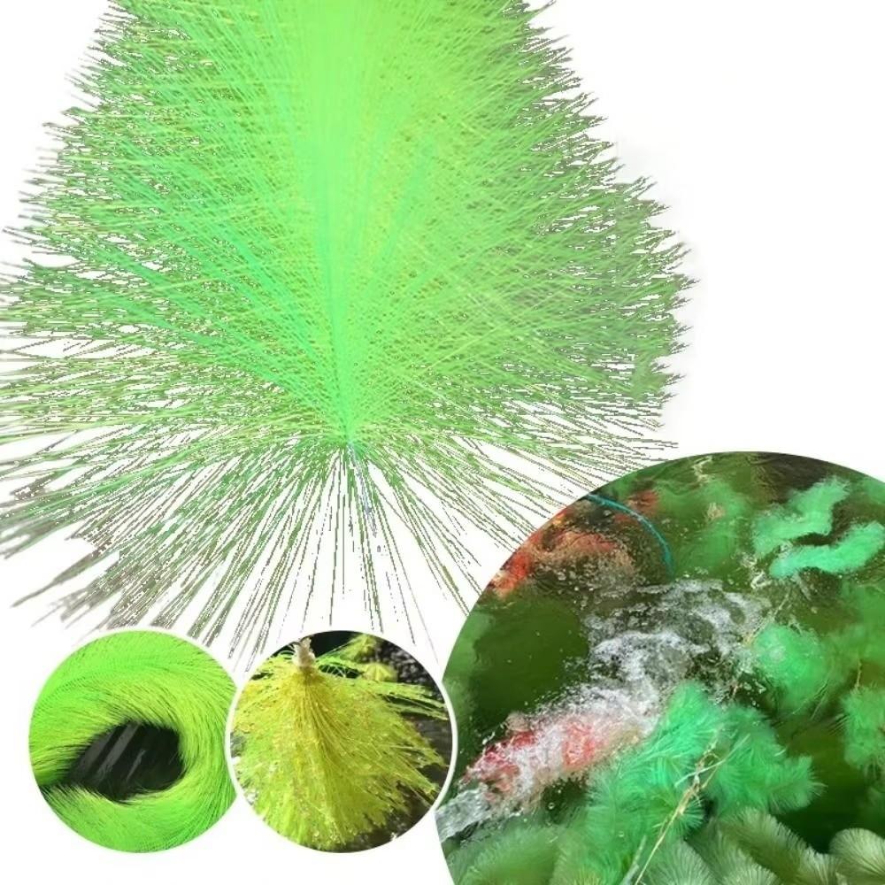 60/100cm Fish Breeding Brush Flexible Fish Egg Hatching Brush Pond Spawning Brush Breeding Use