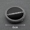 4PCS 56+60MM Vossen Emblem Universal Car Badge Wheel Center Hub Caps Sticker Rim Cover Auto Decoration Accessories