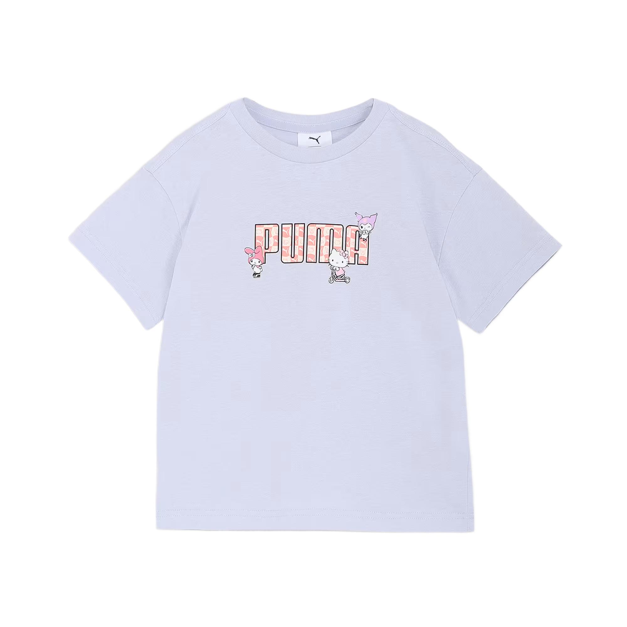 PUMA T Shirt Light Blue Children Aged 3 7 Years Old 630062-47 122