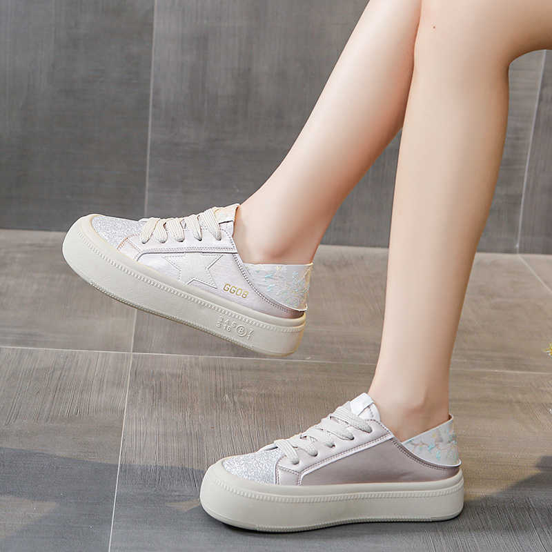 Fashion Increases Height With Ties Sporty Woman Woven Sneakers 41 Size Shoes 48 Size Sport Shuse Luxe Funny Snekaers Due To Ternis