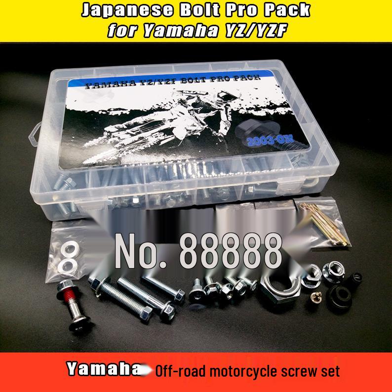 Screw Set for Yamaha Motorcycles - 190PCS/210PCS Racing Kit