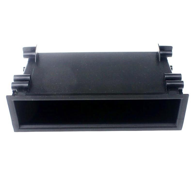 

Universal 1 DIN Car Radio tallation Box Dashboard Storage Auto Drawer Pencil Case Hand Holder Vehicle Accessory