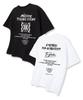 TI.GLAKE [2Pack] Method Big Logo Story Graphic Oversized Short Sleeve T-Shirt