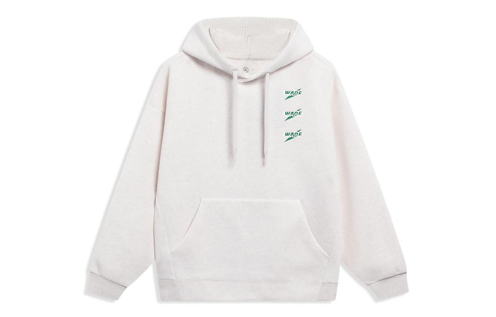 Li Ning Sweatshirt Unisex Heather Gray Tile Gray AWDT149-9 L