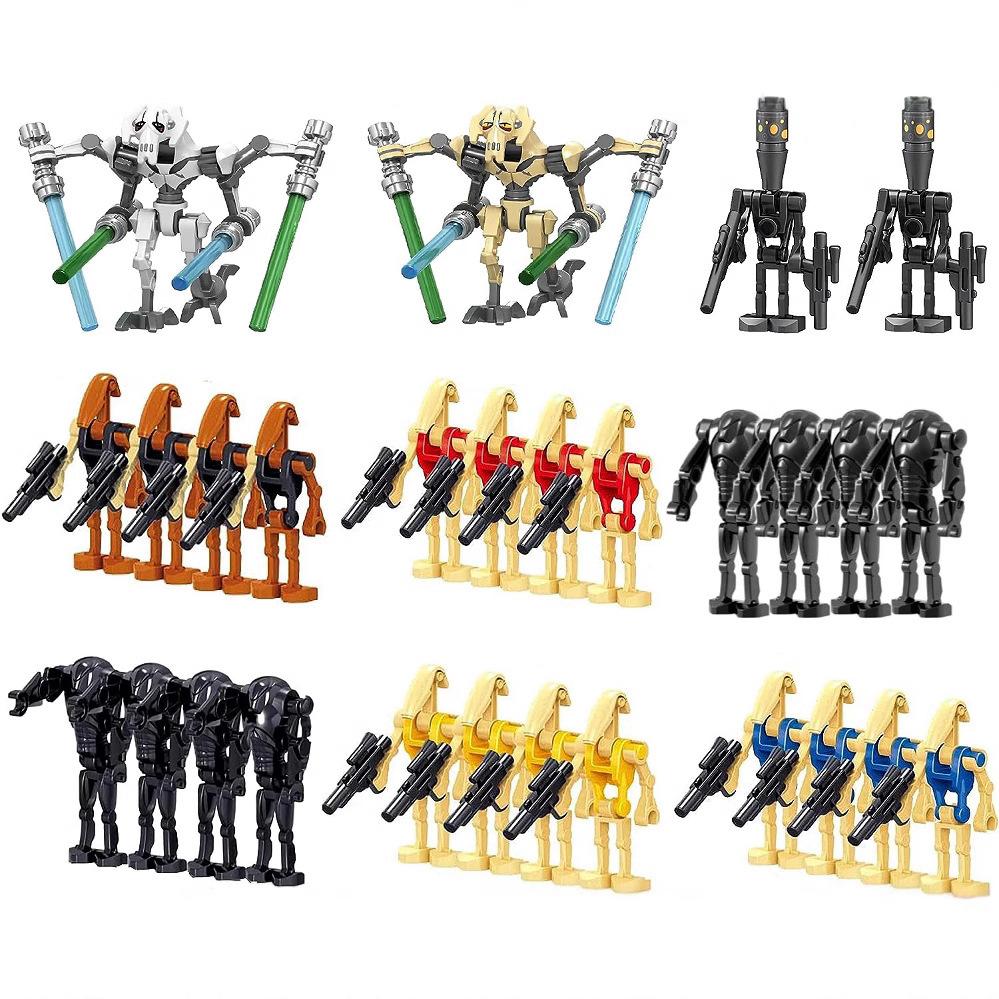 Star Battle Robot General Building Blocks Minifigure Kids Assembly Toy Figure War Series Poseable Joints Educational STEM Ages 6+ PYP