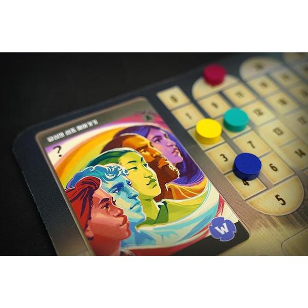 Korea Board Games Trekking into history, mixed colors