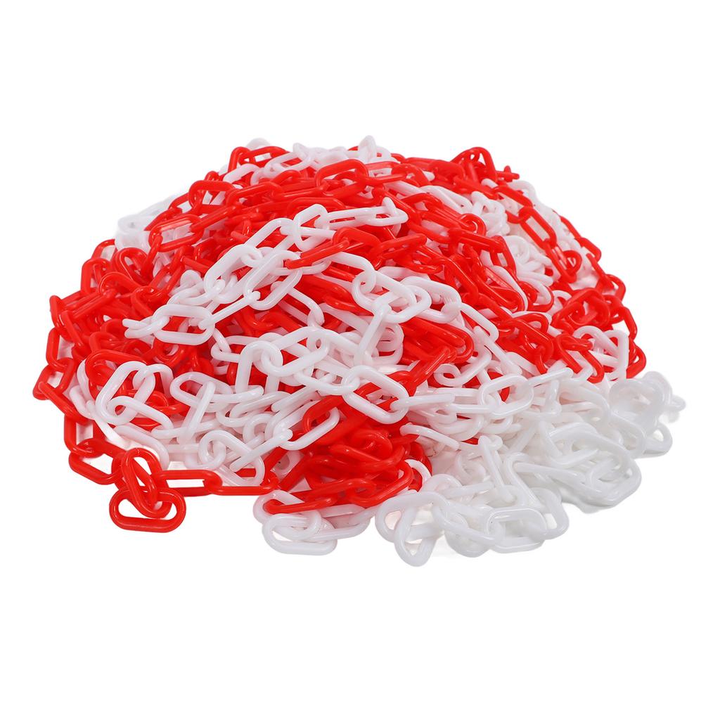 Traffic Chain Cone Pole Contol Safety Barrier PVC Plastic for Constructions Home Road Driveway