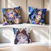 Game Cute Honkai Star Rail Cipher Cushion Cover Comfortable Soft Pillow Case for Sofa Living Room Home  Decor Protective Covers