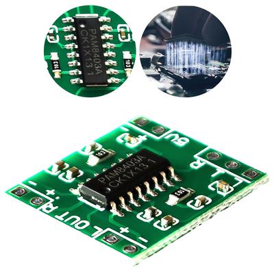 10-30Pcs PAM8403 Digital Sound Amplifier Module 2 Channels Super Mini Stereo Audio AMP Board USB Power Supply for Volume Control