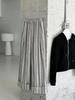 Lu Xi Japanese Retro Linen Striped Wide-Leg Pants - Spring 2026
