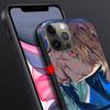 Hülle für Apple Iphone 11 13 12 Mini 14 Pro Max Xr 7 8 +Se 2020 Xs 6 6s Plus 5 5s schwarze Silikon-Telefonabdeckung Chainsaw Man Anime