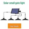 Solar LED Outdoor Pendant Lights - Energy-Saving, Waterproof, One-to-Four Decorative Garden Lights for Patio