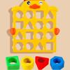 Pattern Cognitive Geometry Shape Matching Toy Montessori Color Recognition Toys  Thinking Training