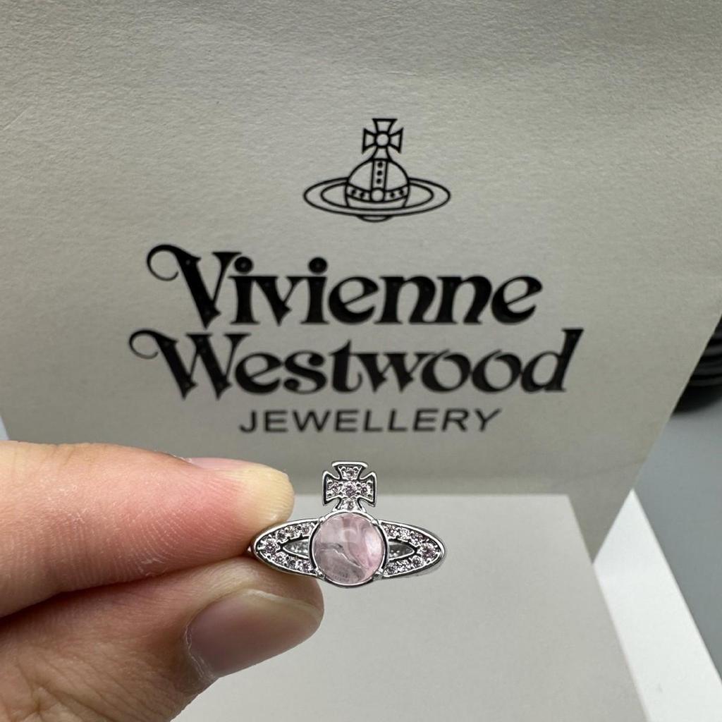 Empress Dowager Saturn Rotatable Bead Ring - Niche High-End Fashion Design