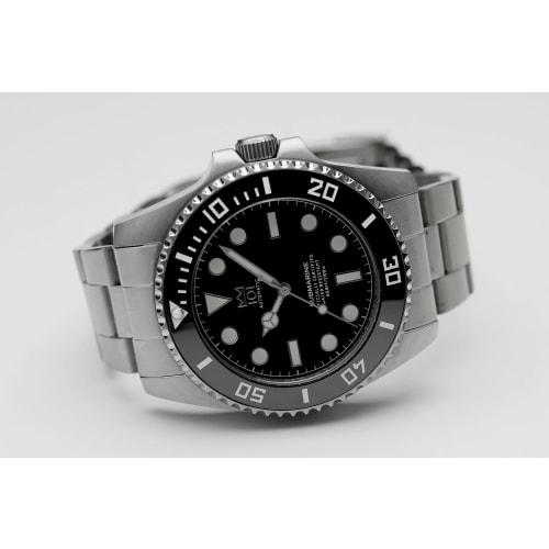 NEW Model HYAKUICHI 101 Ceramic Bezel Diver's Watch Mechanical Automatic Hand Winding Automatic Non-Date 200m Water Resistant Reverse Rotation Prevent