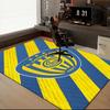 Luqueno Club Emblem Rug Game Carpet, Floor Mat for Bedroom Living Room Entryway Rug, Home Decor Idea Gift for Christmas Birthday