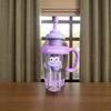 Straw Water Bottle Large Water Bottles With Straw Cartoon Flask Leak-Proof Container Drinking Cups Reusable Large Capacity