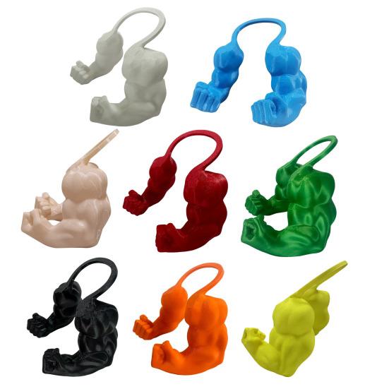 1 Bras Musclé Pour Chat Wezxrauo – Accessoires De Cou Imprimés 3D Pour Animal Domestique, Bras à Suspendre, Accessoires De Costume Créatif Géant Pour Chats, Félin, Halloween, Anniversaire, Cosplay