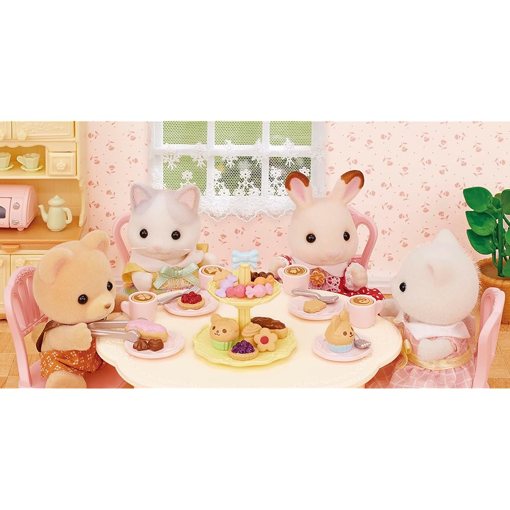 EPOCH Sylvanian Families Furniture Sweets Party Set Multicolor