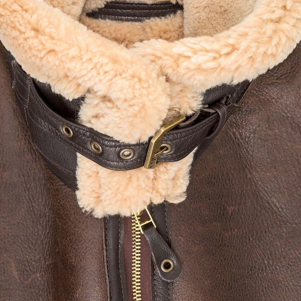 Men's Thickened Faux Fur One-Piece PU Leather Jacket Long Sleeve Winter Coat  New Arrival In Stock