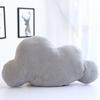 Yousheng Throw Pillow Cute Comfortable Touch PP Cotton Stuffed Living Room Sofa Cloud Shape Pillow Cushion Daily Use