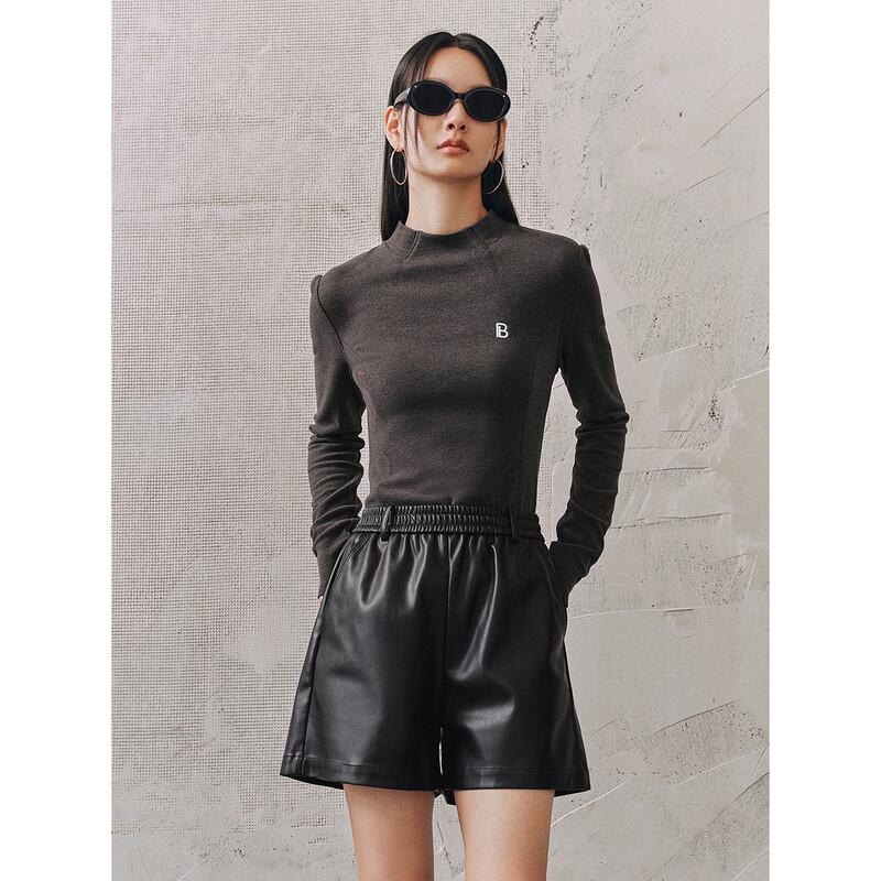 PEACEBIRD Women s Brushed Thermal Slim-Fit Knit Top UK 6