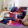 Custom Name Spider-Man Storm Flannel Blanket Throw Blanket Soft Warm Sofa Bed Decor Unique Gift