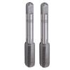 2Pcs Straight Flute Tap High Speed Steel Metric Hand Flute Tap Standard Screw Tapping Tool
