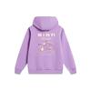Li Ning Sports Lifestyle Series Daqian World Co-Branding Series Letter Animal Pattern Hoodie Unisex Hoodie Light-Purple AWDTE21-3