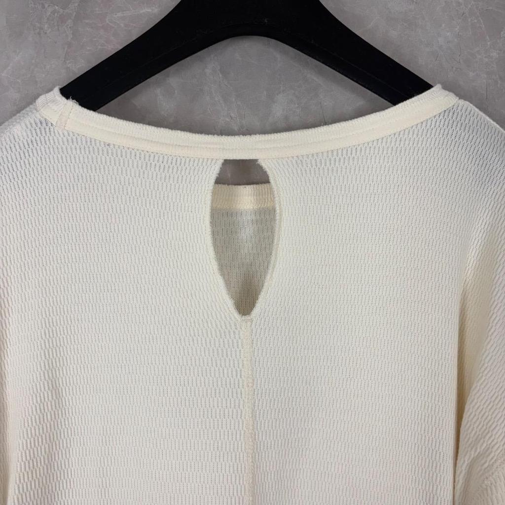 Used [Good Condition] Green Label Relaxing Waffle Maxi Dress White