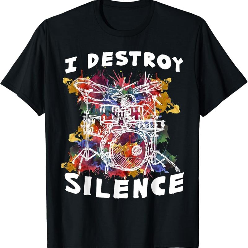 

Drumset Drummer Drumsticks Drum Set T Shirt S разноцветный