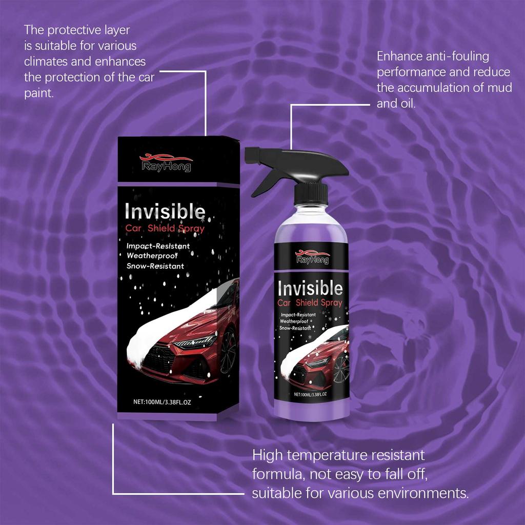 Rayhong Automotive Invisible Coating Protective Spray Heavy-Duty Foaming Degreaser for Household and Automotive Surface Cleaning
