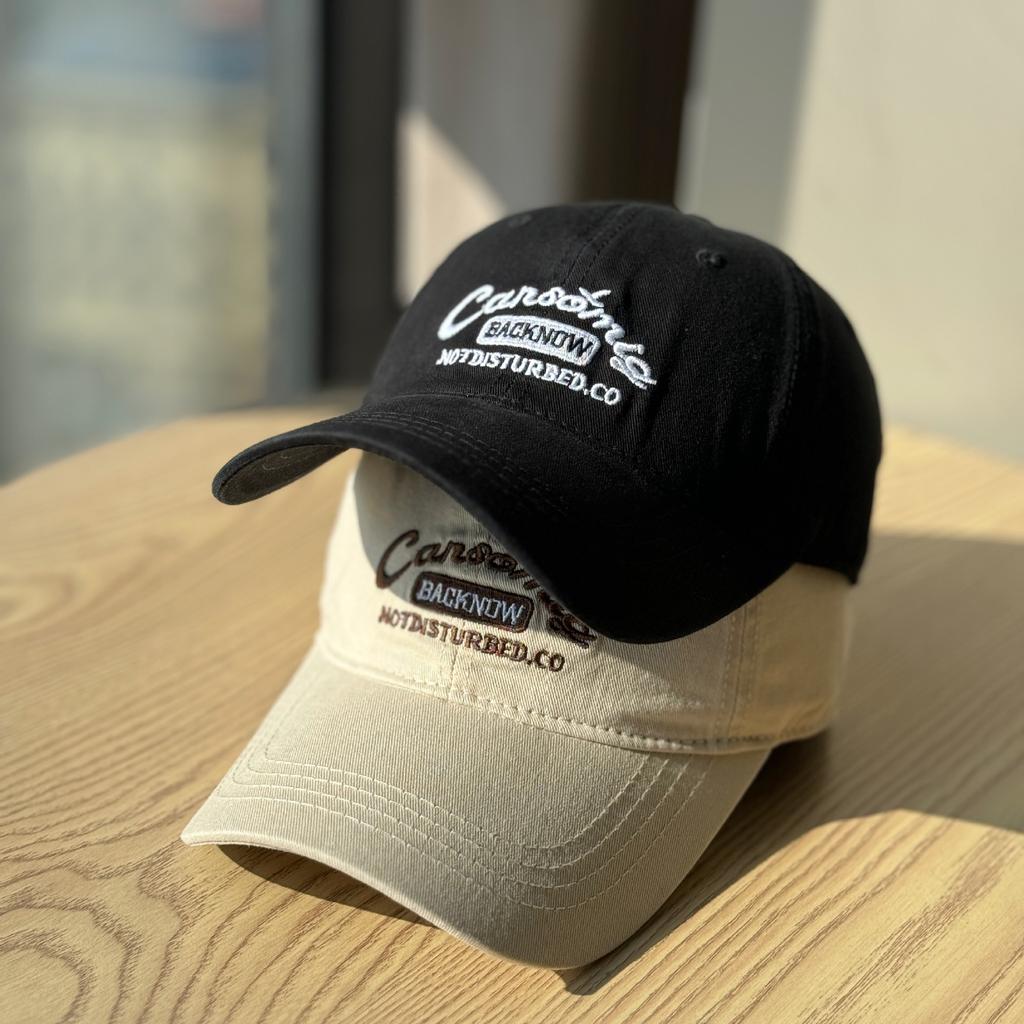 New American-style soft-top baseball cap for women with large head circumference, suitable for those with big faces, sun-protective, face-slimming,
