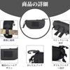 Hard Zippered Sunglasses Protective Eyeglasses Storage Swivel Perfect for Outdoor Activities like Hiking and Black [yowodana] Case, Case, Case,