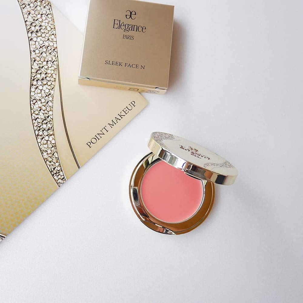 Elegance Sleek Face N OR201 (Cream Cheek) -ELEGANCE- оранжевый