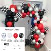 Car Race Balloons Party Supplies Race Car Theme Birthday Party Garland Arch Racing Car Boy Birthday Party Baby Shower Decoration